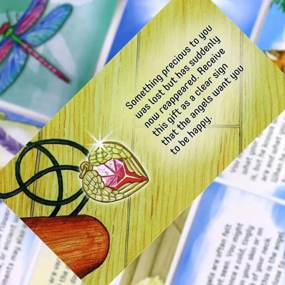 Angel Connection Oracle Message Cards 40 Ways to Recognize the Presence of Angel - Picture 6 of 9